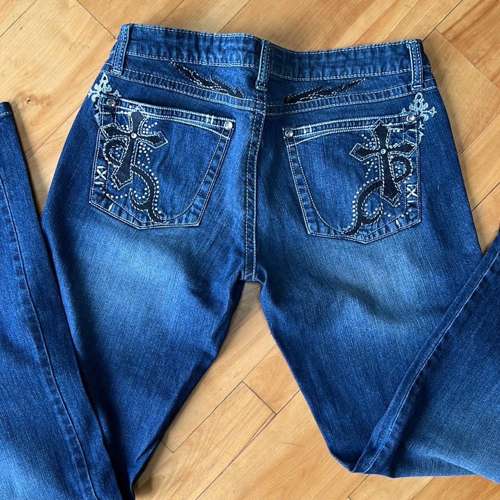 Rack 47 by Wrangler Low Rise Cowgirls Western Jeans
